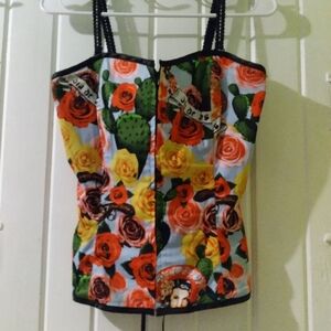 Hell Bunny corset top-small NWOT